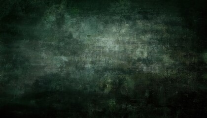 Obraz premium dark green textured grunge background with abstract patterns for design, graphic, and artistic use