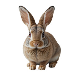 Obraz premium Photo of rabbit isolated on transparent background 