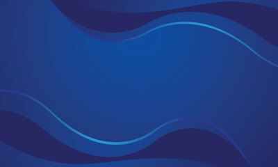 Abstract stylish blue wave background