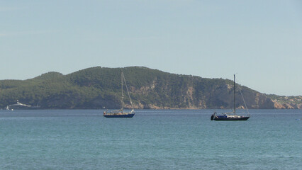 bateaux en mer méditerranée, La Ciotat.