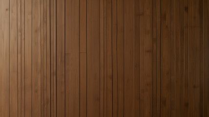 Fototapeta premium Wood texture, vertical lines, brown tones, natural grain pattern, striped surface, rustic background