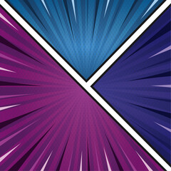 Comic style wallpaper background vector illustration