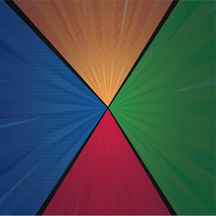 Comic style wallpaper background vector illustration