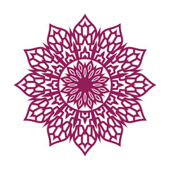 Ornament beautiful card calar mndala desgin