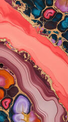 Fototapeta premium hires Abstract seamless pattern Marble material texture with different designs and types 