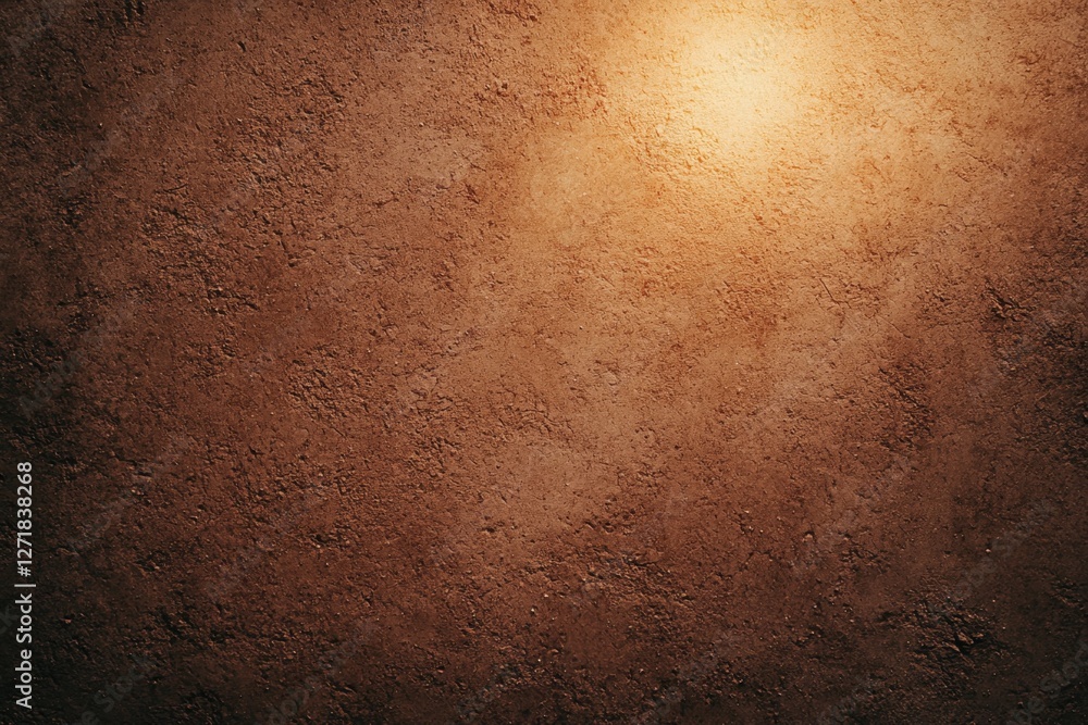 Poster textured surface with rich, earthy tones, transitioning from light to dark in a visually compelling 