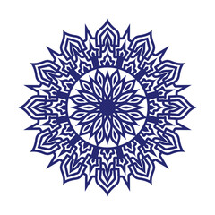 Ornament beautiful card calar mndala desgin