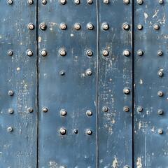 Fototapeta premium Weathered Aircraft Hull Texture Grunge Abstract Metal Surface Background