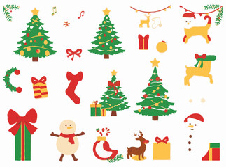 Festive Christmas Vector Illustration Collection