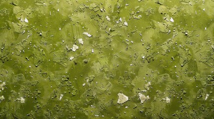 Textured green surface with peeling paint and subtle variations, suitable for backgrounds or art projects