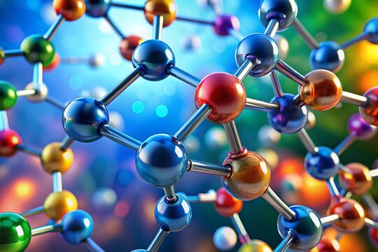 Ethionamide Molecular Structure: 3D Rendering,  Science Illustration, Chemistry
