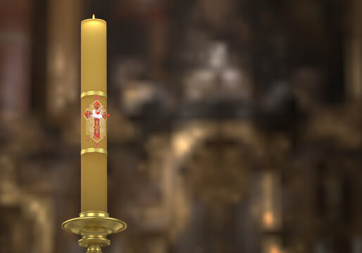 C&iacute;rio Pascal. Ano 2025 - Ilustra&ccedil;&atilde;o 3D