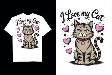 Cats Are Purrfect T-Shirt Design