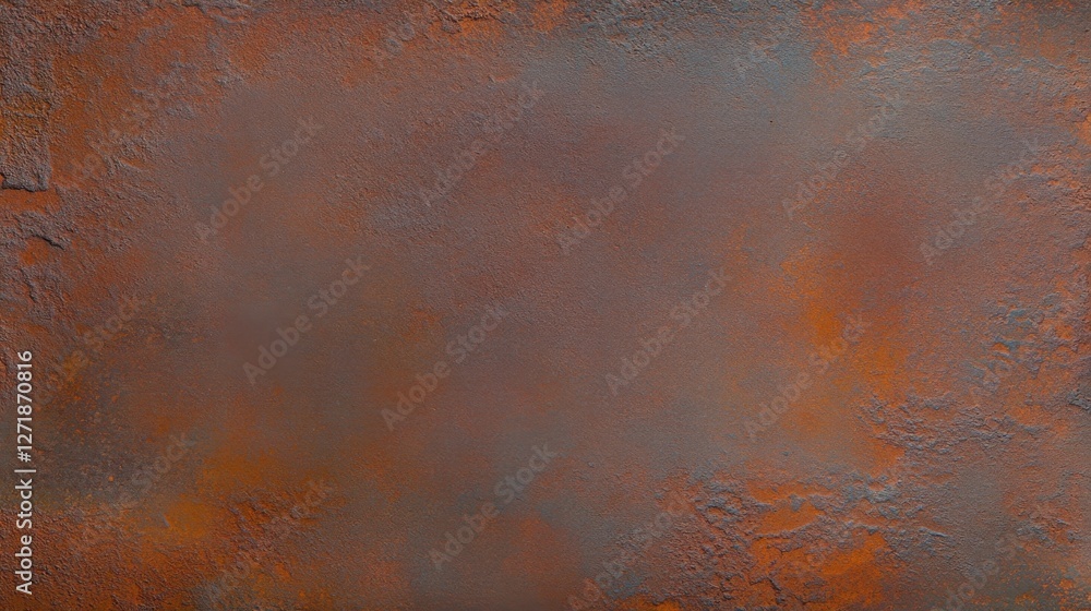 Poster rust and texture create a vivid backdrop with warm tones reflecting the passage of time in an indust
