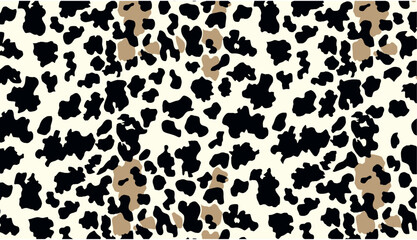 Leopard cheetah fur, abstract camouflage, seamless animal print, vector pattern, wild skin texture, fabric, shirt, pillow, paper wrapping, tablecloth, carpet, rug, textile, fashion.