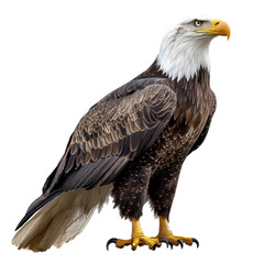 Obraz premium Majestic Bald Eagle: Symbol of Freedom and Strength