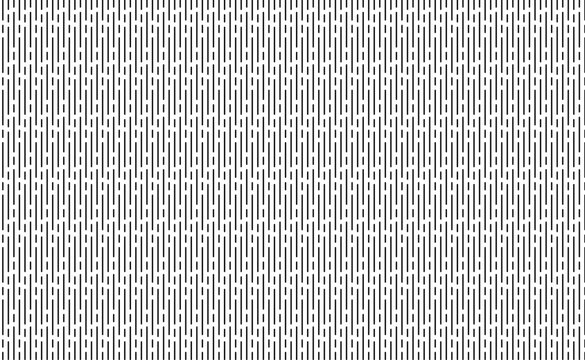 Dashed line seamless pattern with striped background. Repeating short lines creating a minimal geometric texture. Perfect for backgrounds and modern designs.