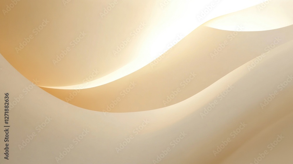 Poster a minimalist abstract background featuring subtle gradients and soft lighting effects, perfect for a