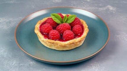Radiant Raspberry Tart: A Delectable Dessert Experience