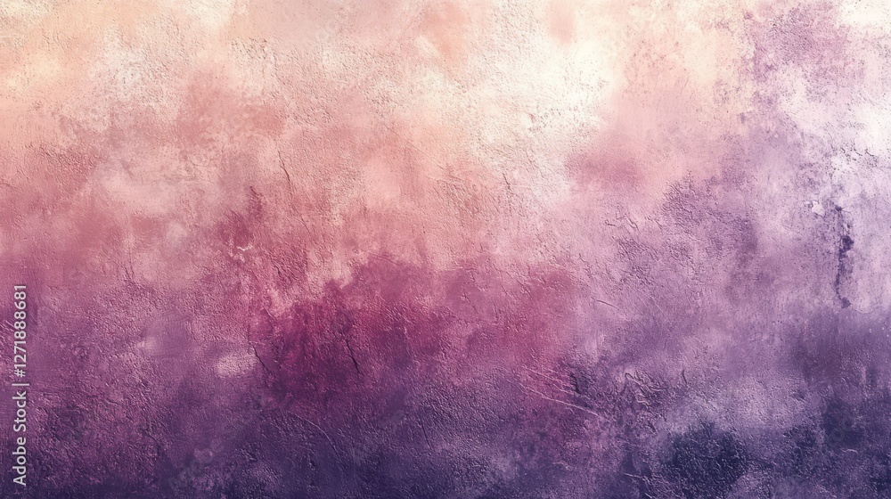 Poster textured gradient background transitioning from light to dark purple