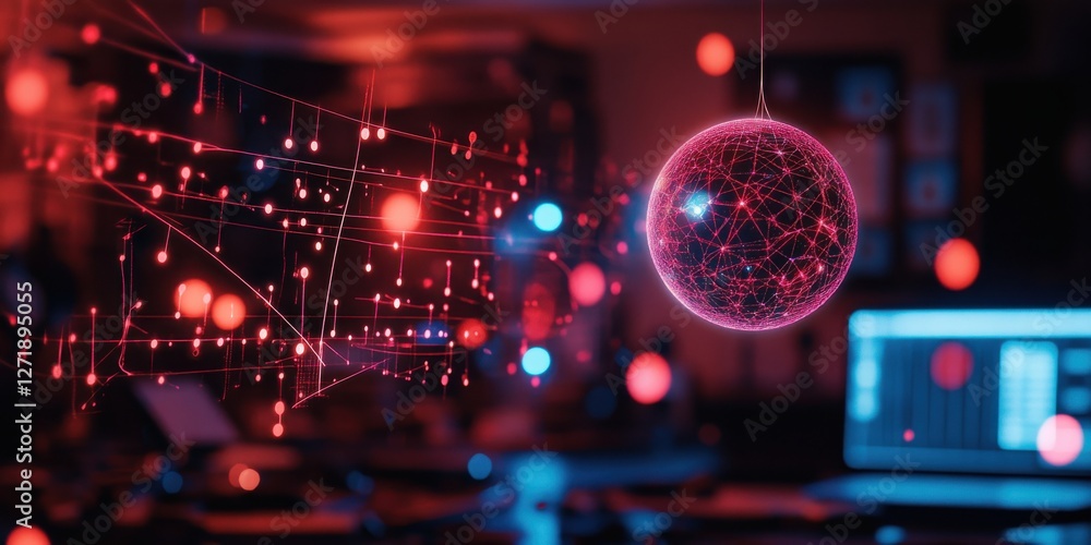 Poster digital education sphere interactive learning nodes in global classrooms