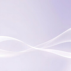 Fototapeta premium A dynamic white and sotf blue wave design illustration with light and motion