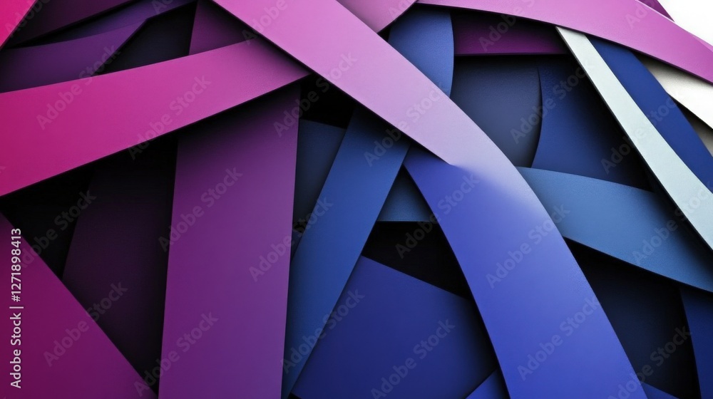 Aufkleber geometric smashing shapes an abstract geometrical background composed of smashing shapes and lines i