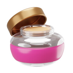 Makeup and Beauty 3D Illustrations