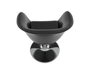 Modern Swivel Chair isolated on background. 3d rendering - illustration