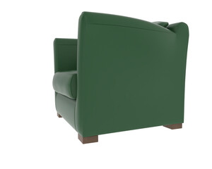 Armchair isolated on background. 3d rendering - illustration
