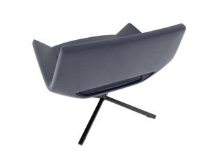 Armchair isolated on background. 3d rendering - illustration