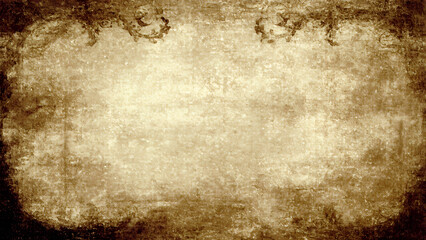 Weathered parchment evoking nostalgia in context. Warm sepia glow sparks reflection via baroque details. Heritage, Baroque, Memory.