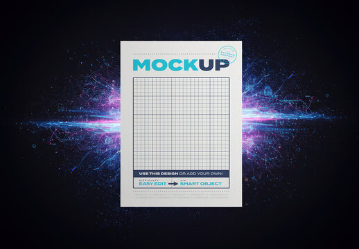 Singularity Poster Page Mockup