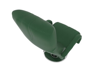 Armchair isolated on background. 3d rendering - illustration