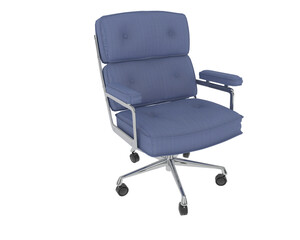 Armchair isolated on background. 3d rendering - illustration