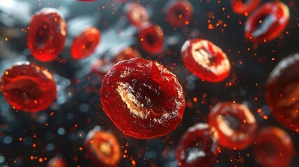 Exploring the Microscopic Marvels: A Comprehensive Analysis of Magnified Platelets in Hematological Research and Biomedical Imaging Innovations