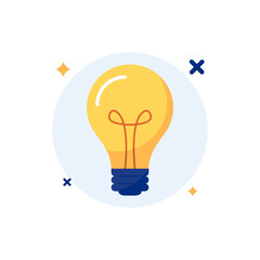 Light bulb idea concept. Light bulb. Idea.