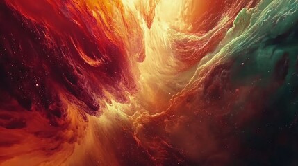 A dynamic cinematic clip featuring AI art evolving live, complex animations morphing into a visually stunning finale,