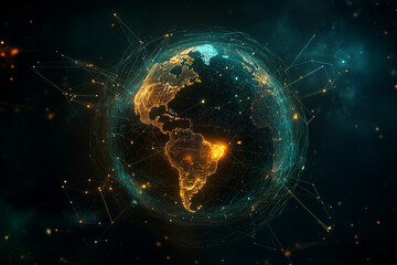 Obraz premium planet earth in space