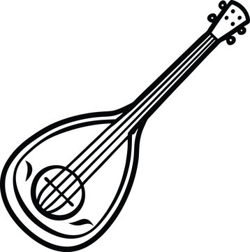 Mandolin clip art preview
