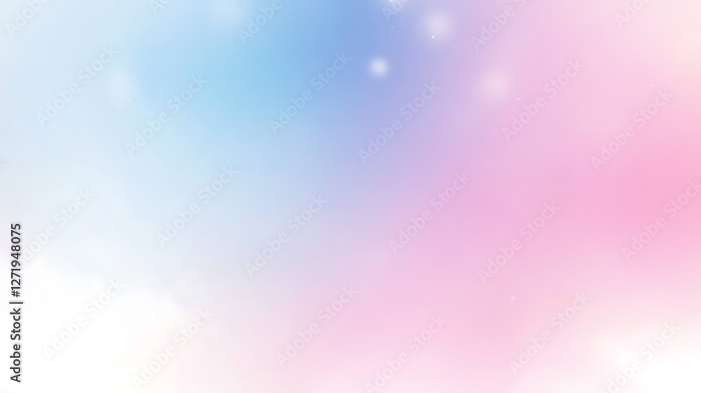 Poster calming pastel gradient blend with gentle transitions, soft and soothing background for design proje