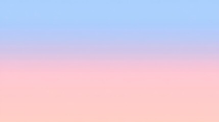Fototapeta premium Calming pastel gradient blend with gentle transitions, soft and soothing background for design projects