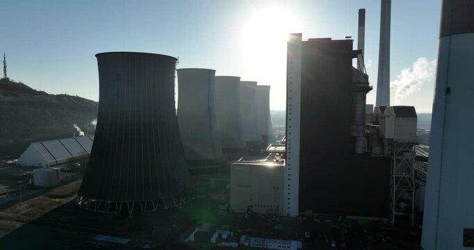 Scholven Power Plant, power Station is a thermal coal fired power station in Gelsenkirchen, Germany.