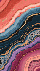 Obraz premium hires Abstract seamless pattern Marble material texture with different designs and types 