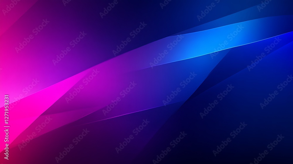 Aufkleber minimalistic futuristic gradient with blending tones, modern and sleek design for creative projects