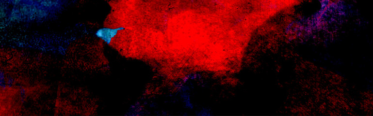 Red grunge background. abstract red background with black grunge elegant vintage horror.
