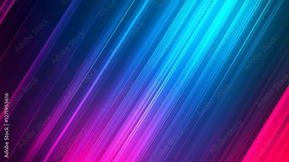 Poster minimalistic glowing gradient with smooth transitions, modern and sleek design for creative projects