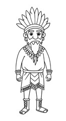 Fototapeta premium native sketch 