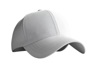 stylish gray cap with curved brim, perfect for casual wear and outdoor activities