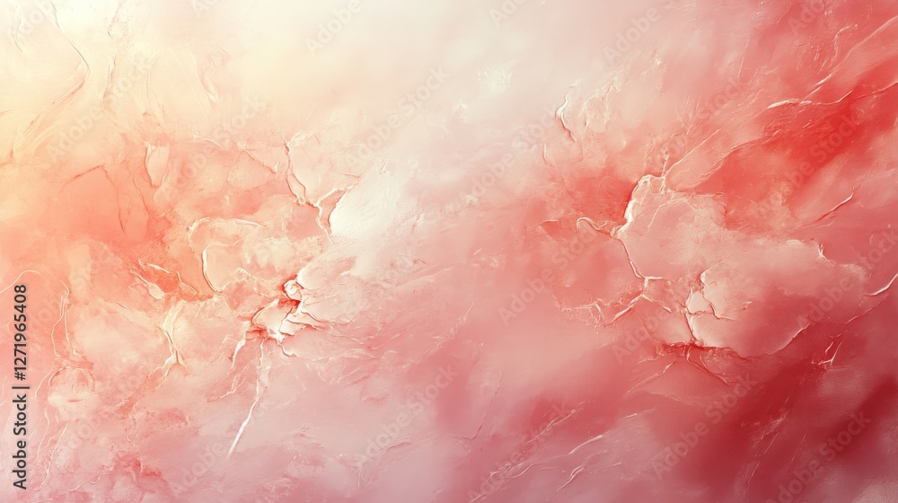 Poster abstract swirling texture with pinks and whites creating depth